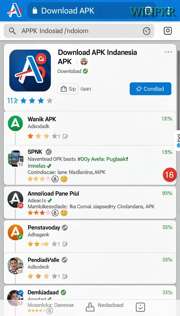 Cuplikan layar RPVIP4 — aktivitas