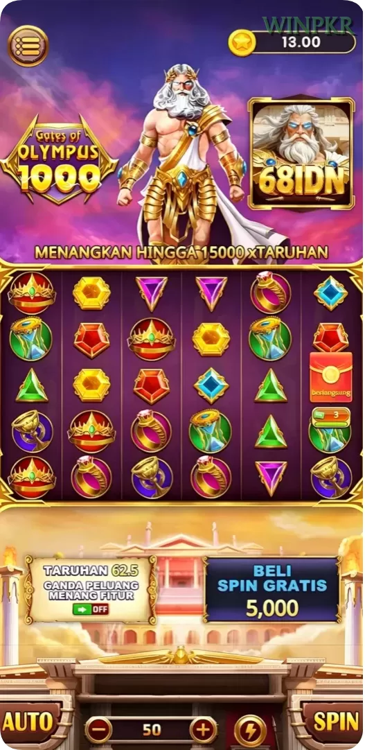 Cuplikan layar RUSA33 — aktivitas