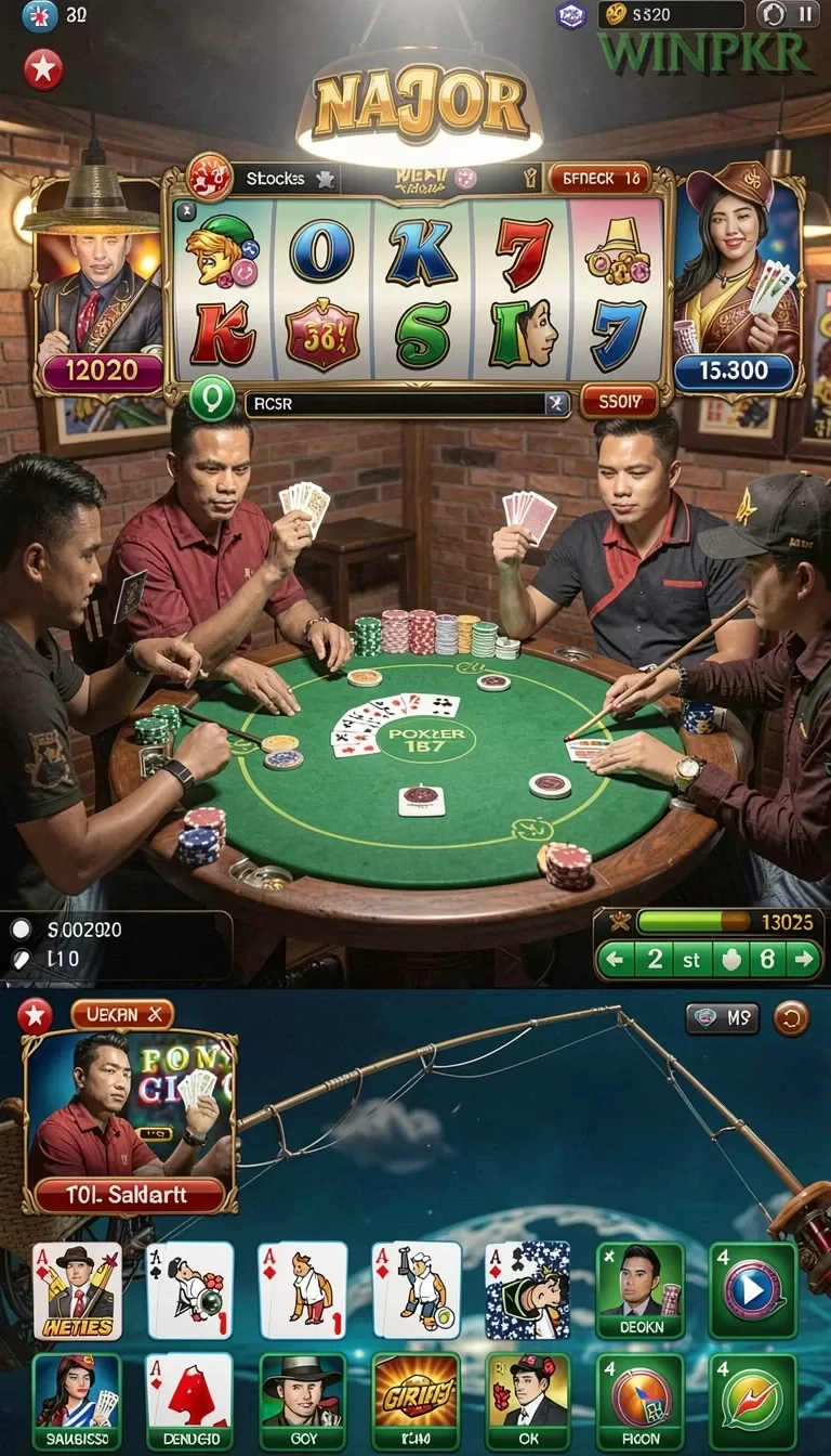 Cuplikan layar KINGSLOT — halaman utama