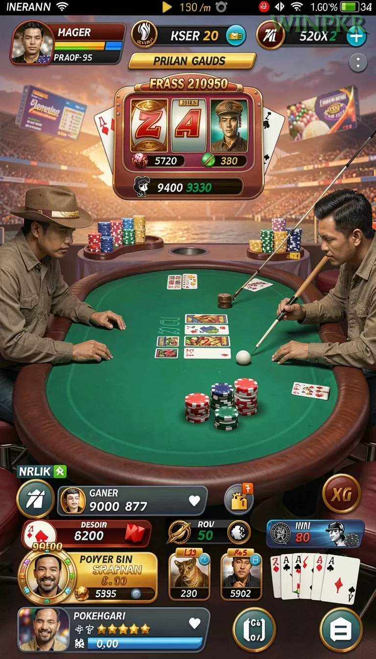 Cuplikan layar RAJA9 — aktivitas